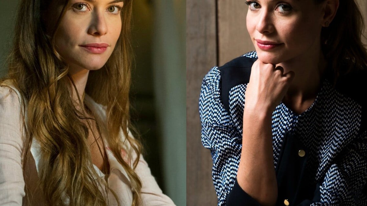 Antes e depois dos personagens.