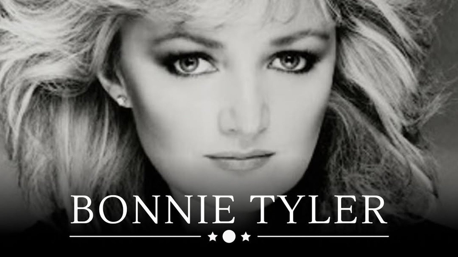 Card oficial anunciando a celebracao da vida de Bonnie Tyler transmitida pelo Lounges tv na segunda 17 de agosto