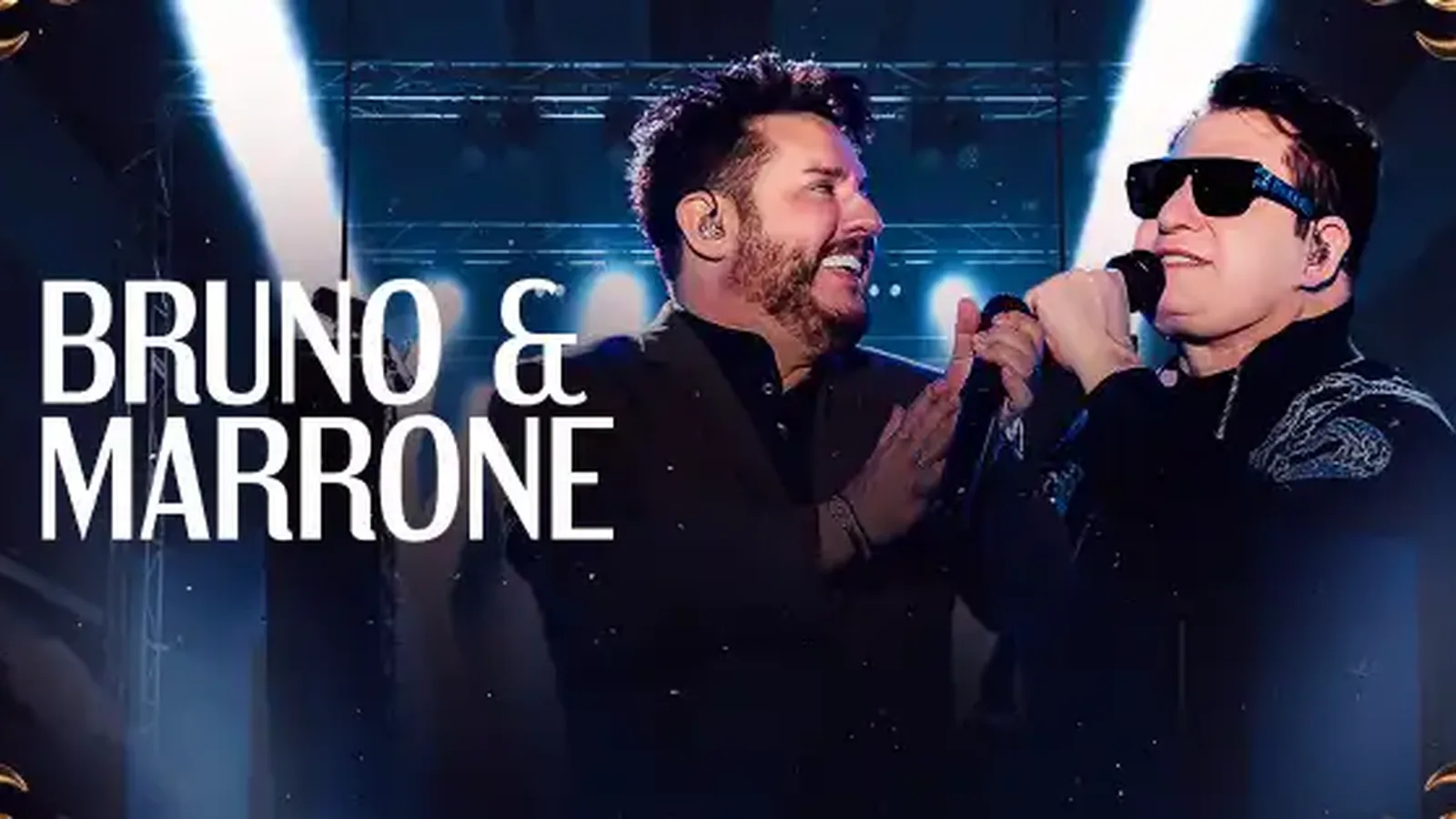 Card oficial de Bruno e Marrone para a apresentação no Villa Country