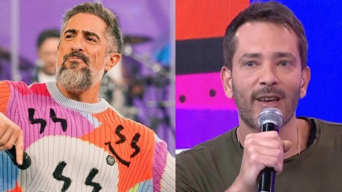 Marcos Mion e Bento Ribeiro.