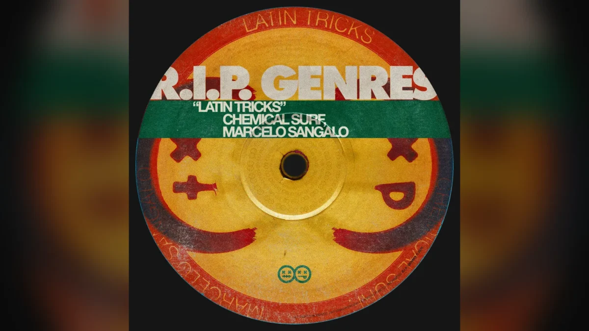 A capa de Latin Tricks, lançada em julho. Reprodução/Chemical Surf