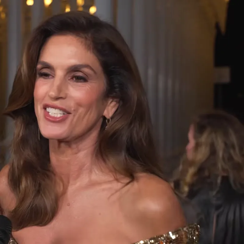 Retrato de Cindy Crawford