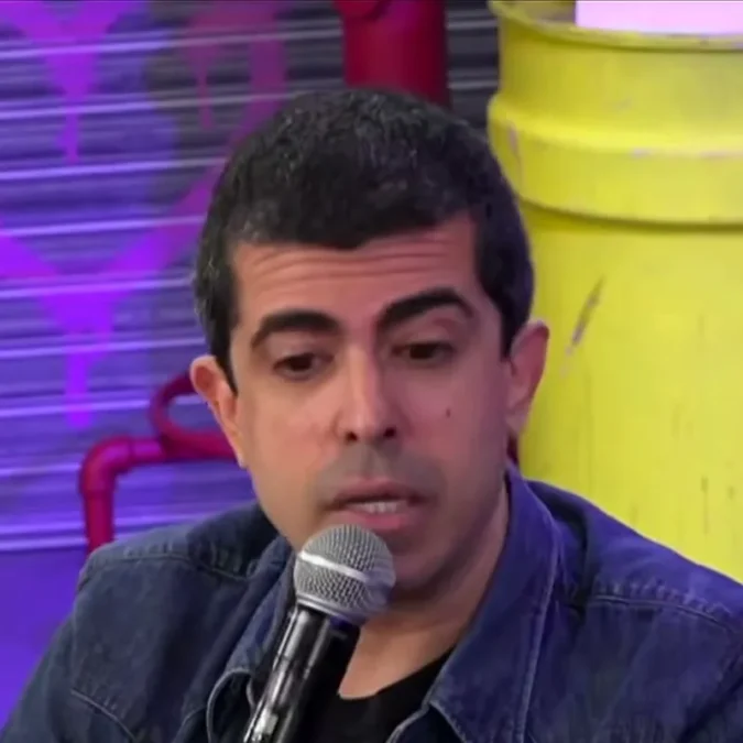 Marcius Melhem em entrevista na TV. Reprodução/YouTube